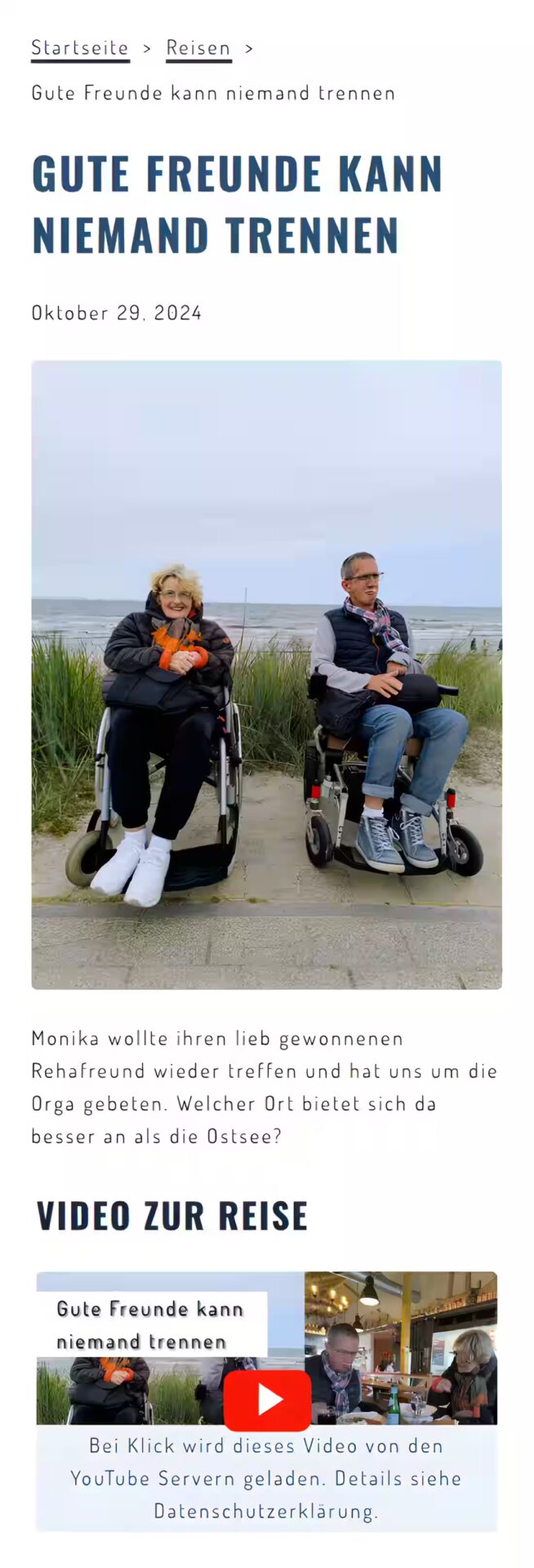 Einfaches formular in der fußzeile von rohlstuhlerlebnissreisen